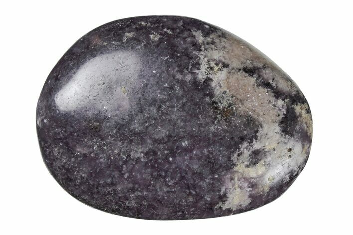 Sparkly, Purple Lepidolite Palm Stone - Madagascar #181508